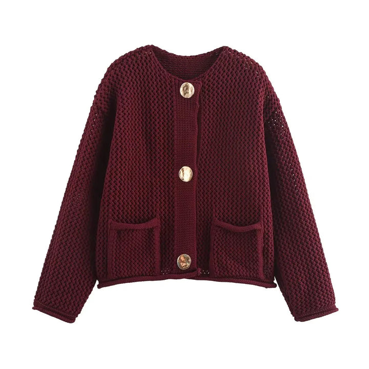 Levoire | Gilet Femme Rouge foncé
