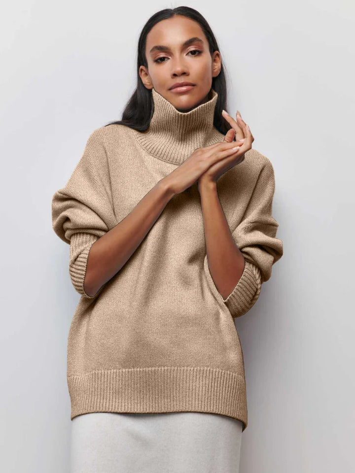 Levoire | Pull À Col Roulé Surdimensionné Fino