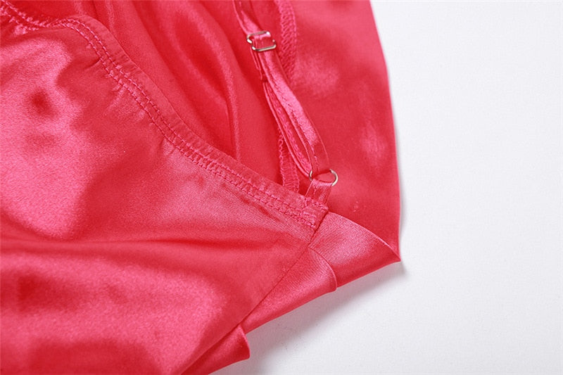 Levoire | Épaule Dégagée Robe Bodycon Longue Fente
