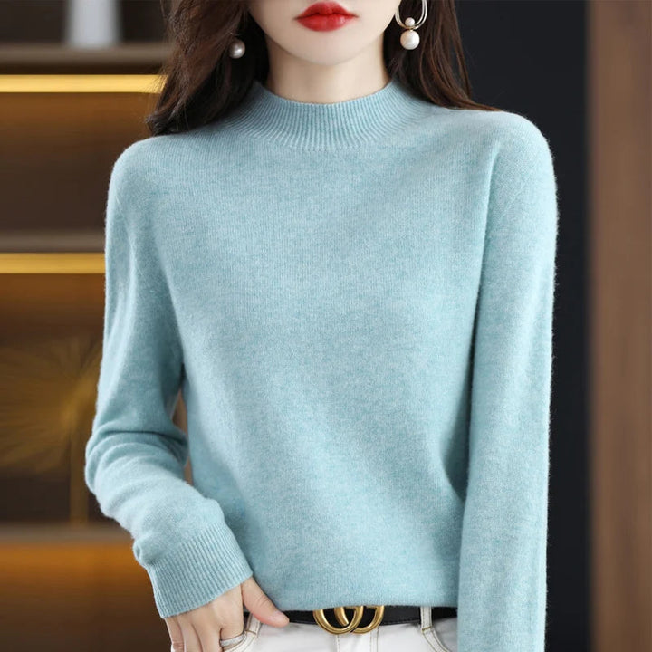 Levoire | Pull En Tricot Stylé Bleu clair