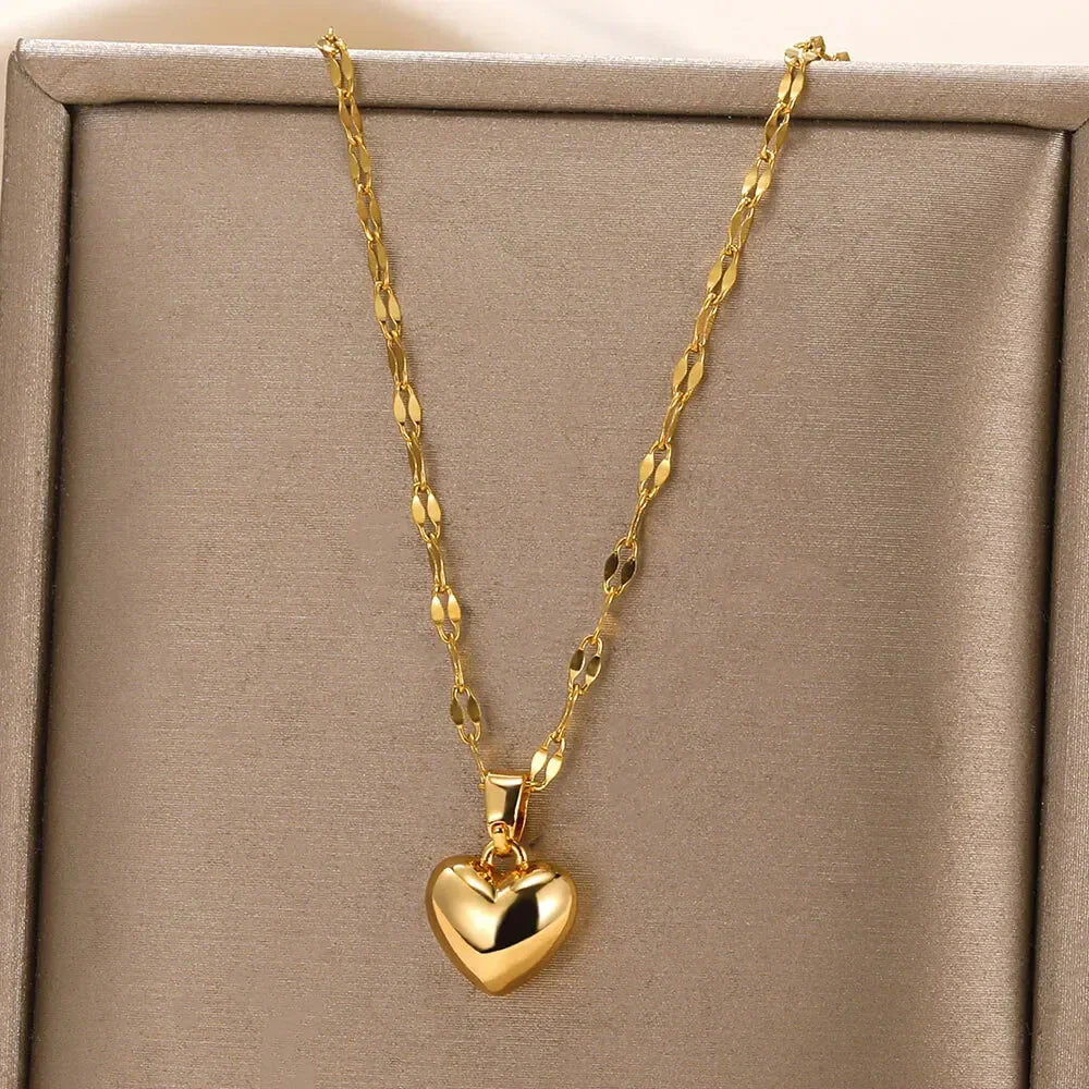 Levoire | Collier Cœur En Inox Femme 2024 Or N05997G