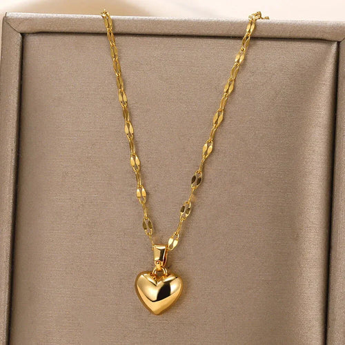 Levoire | Collier Cœur En Inox Femme 2024