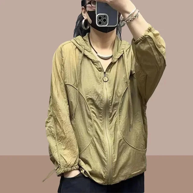 Levoire | Veste cool sans effort Kaki