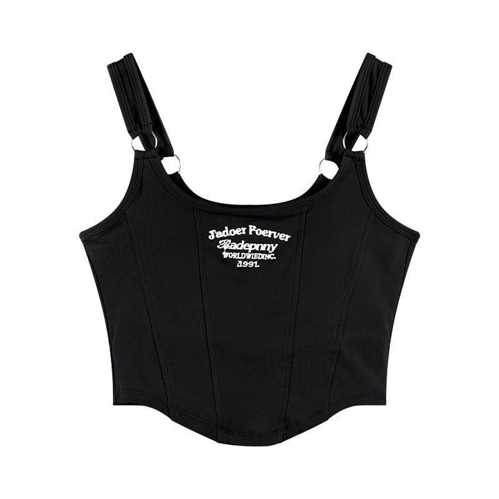 Levoire | Crop Top - Funky & Fabuleux Noir Taille unique