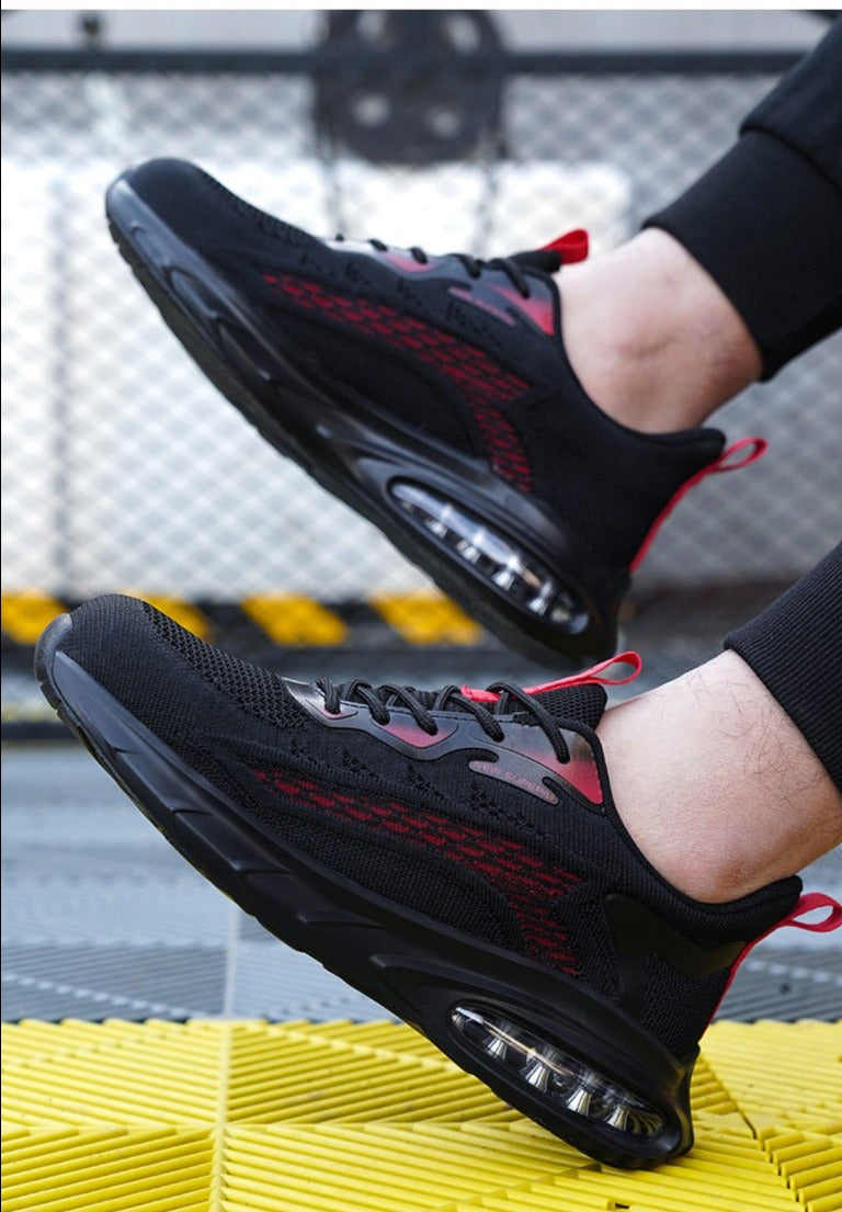Levoire | Chaussures De Sécurité En Acier rouge