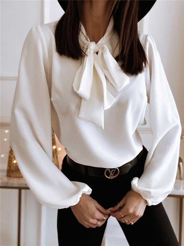 Levoire | Élégante Chemise Papillon Ample Avec Manches Longues