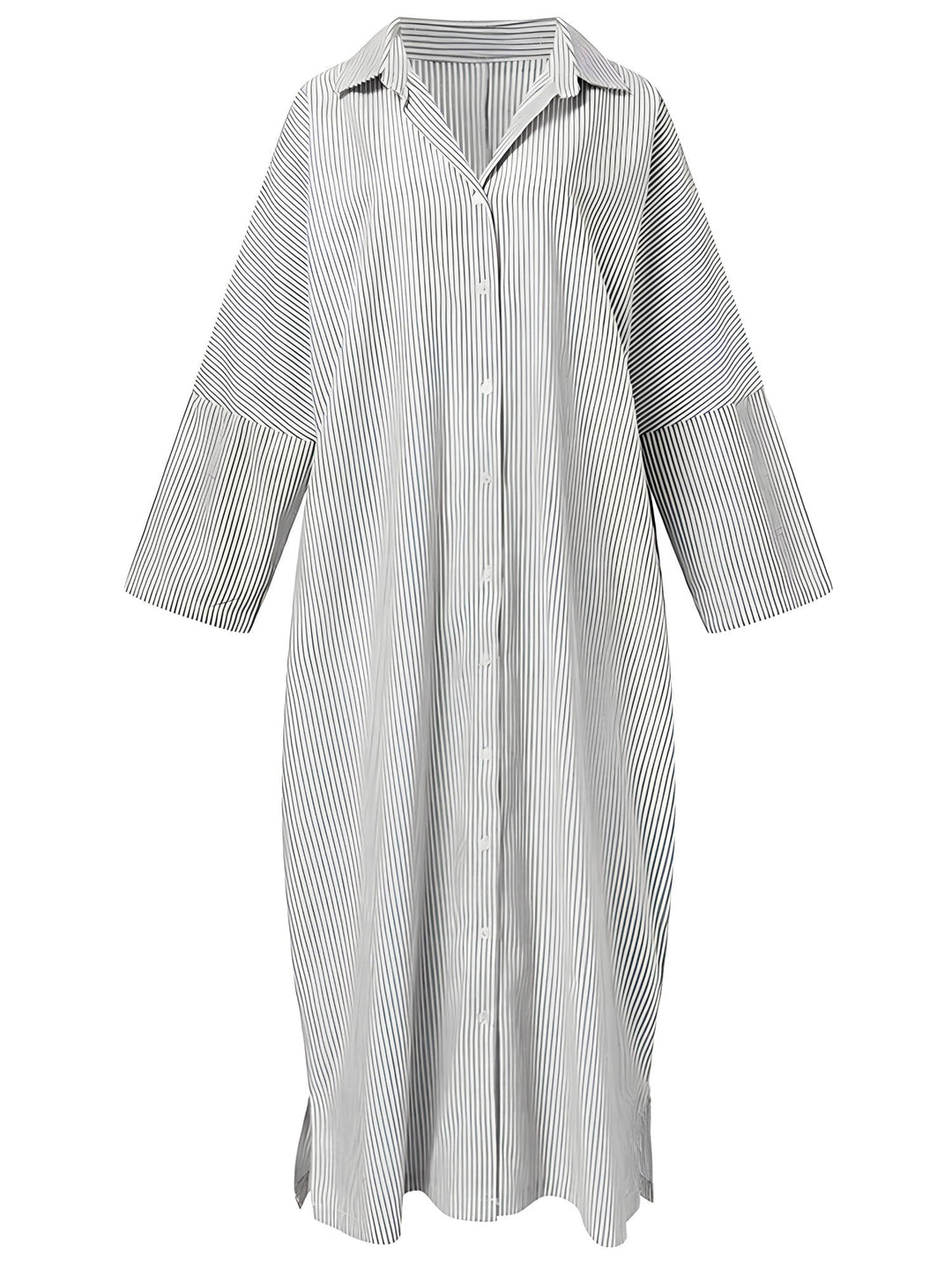 Levoire | Robe rayée en lin
