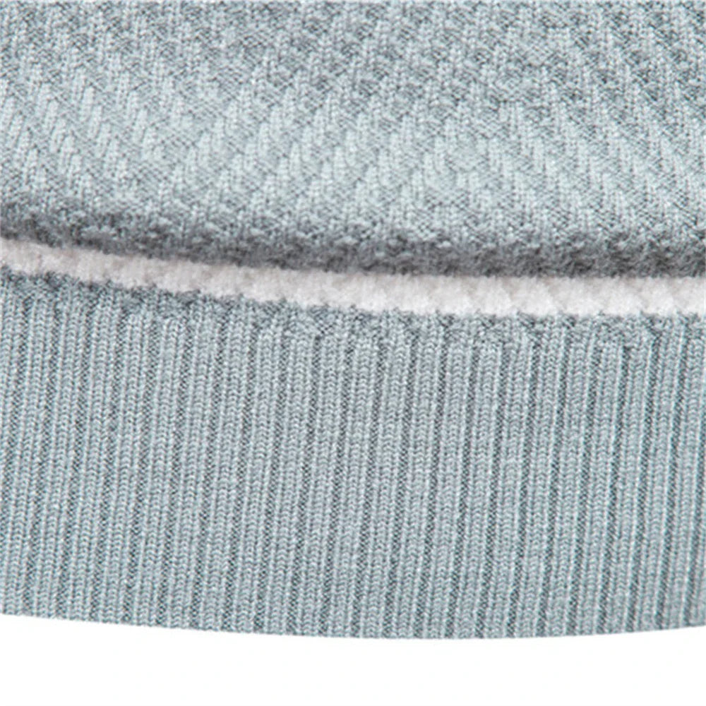 Levoire | Pull Homme Patchwork, Coupe Slim