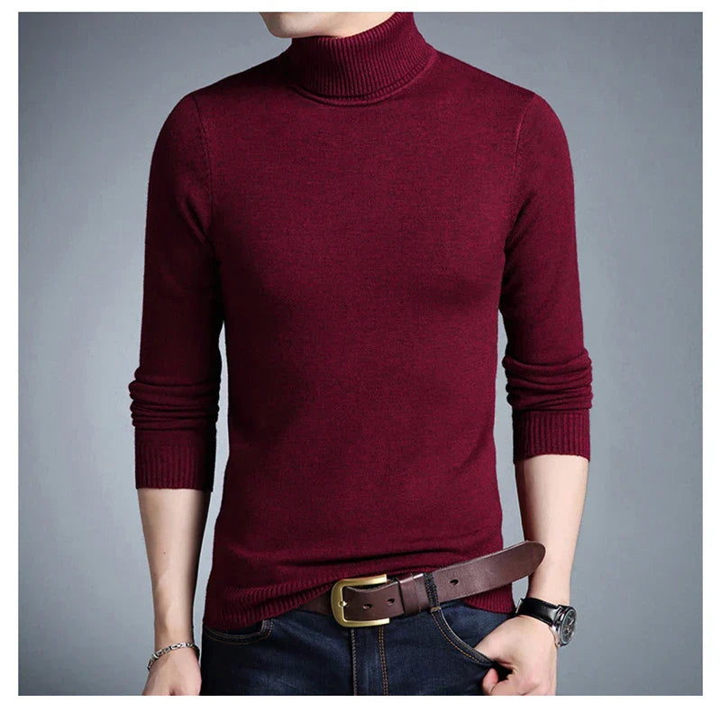 Levoire | Pull En Maille Décontracté Pour Hommes Rot