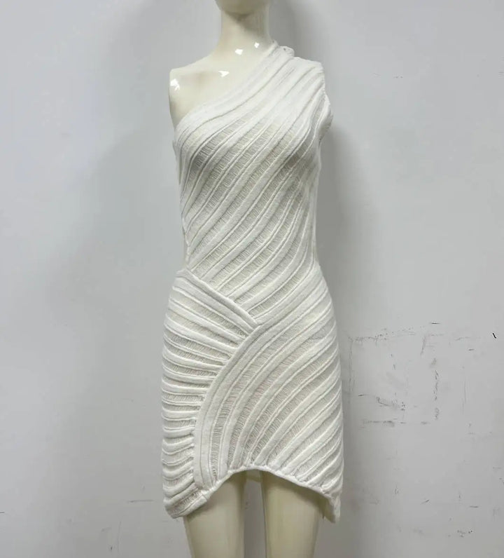 Levoire | Robe Mini À Épaule Unique