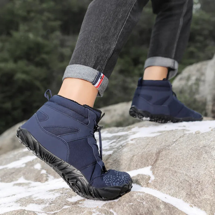 Levoire | Bottes d'hiver légères pour pieds nus Bleu