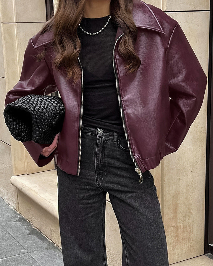 Levoire | Veste en cuir Aspect durable