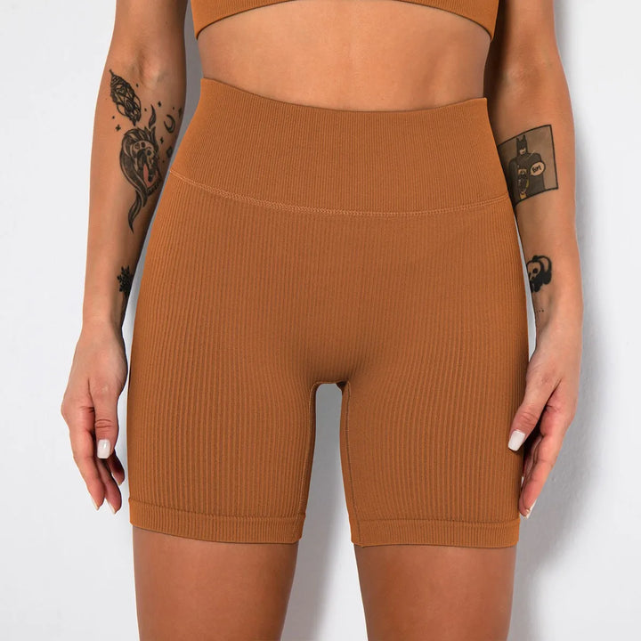 Levoire | Short Yoga Femme Marron Taille unique
