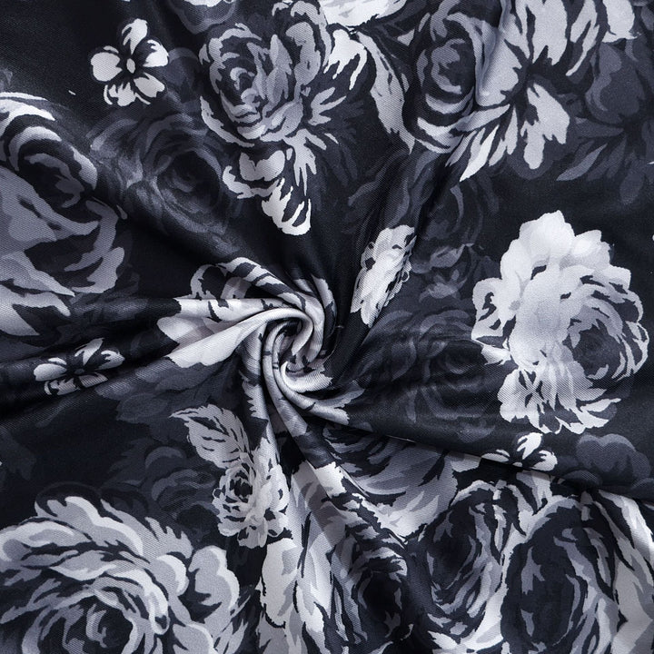Levoire | Design De Fleurs Robe Mini Bodycon