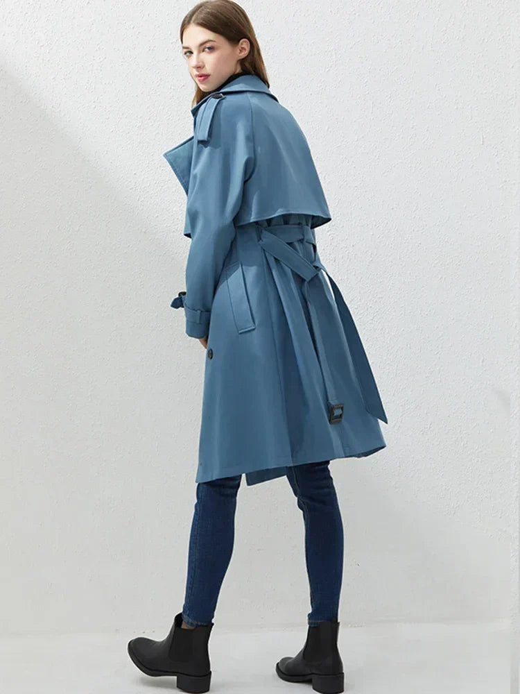 Levoire | Manteau avec boutons et ceinture