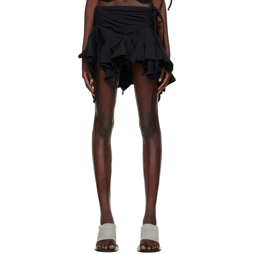 Levoire | Volant Asymétrique En Ruffles Jupe Mini