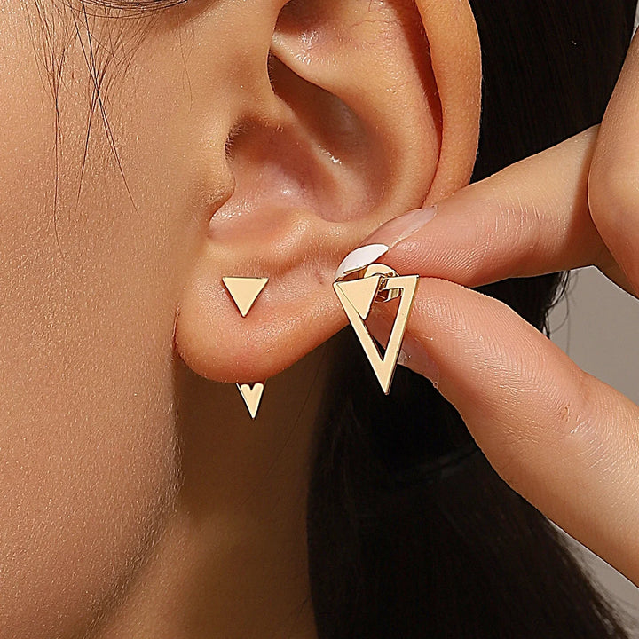 Levoire | Boucles Géométriques Acier Inoxydable 2052