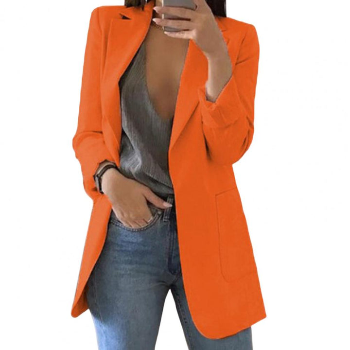 Levoire | Haut élégant uni Orange