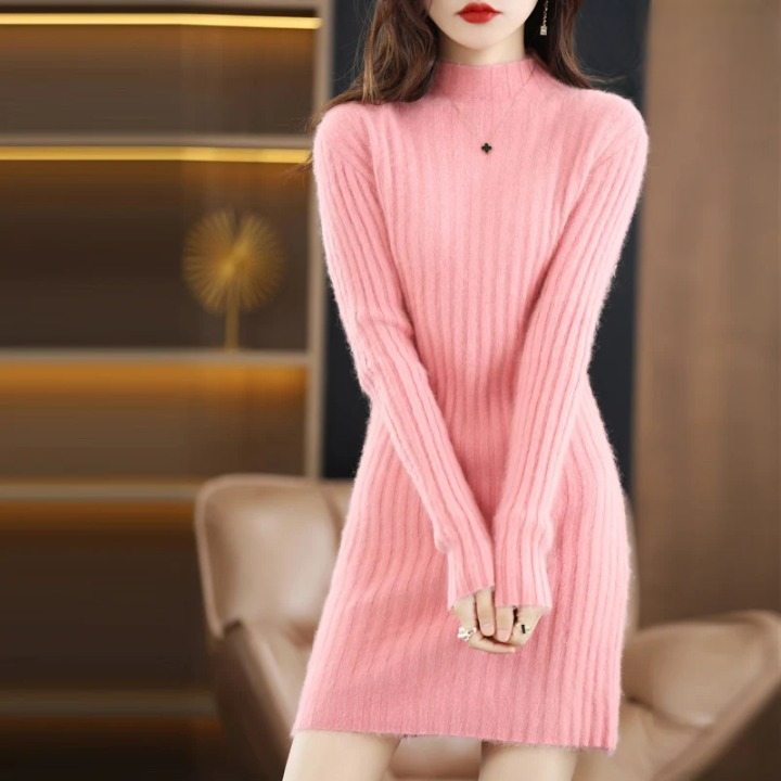 Levoire | Robe Avec Sensation De Cachemire Pour Femmes Rosa