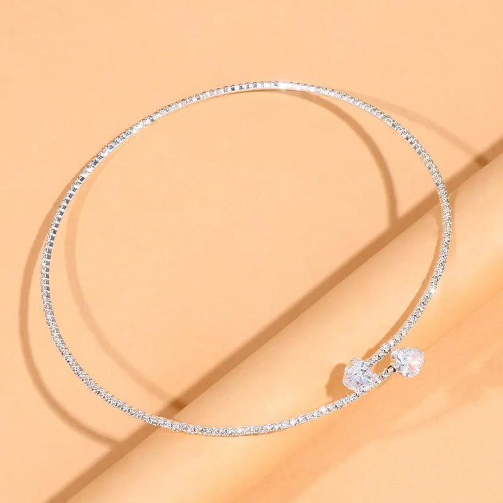 Levoire | Choker Cœur Strass