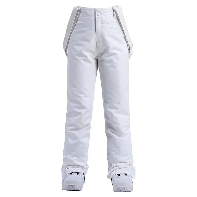 Levoire | Pantalons Imperméables Et Respirants Avec Poches Zippées Blanc