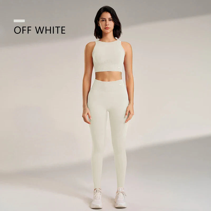 Levoire | Fitness Sans Coutures LOGO Blanc