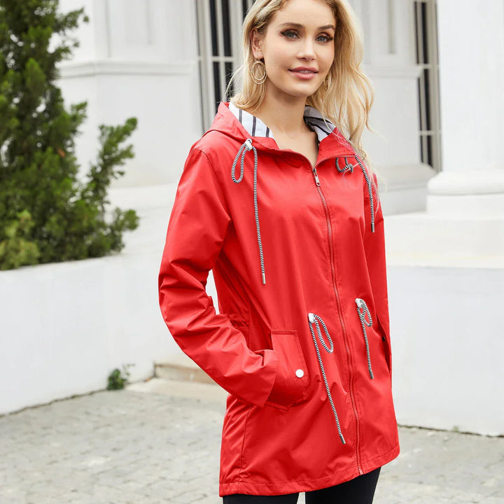 Levoire | Veste De Pluie Imperméable Rot