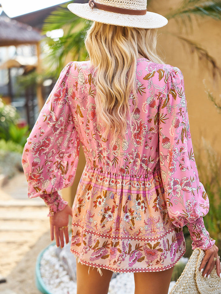 Levoire | Blouse Avec Motif Floral Boho