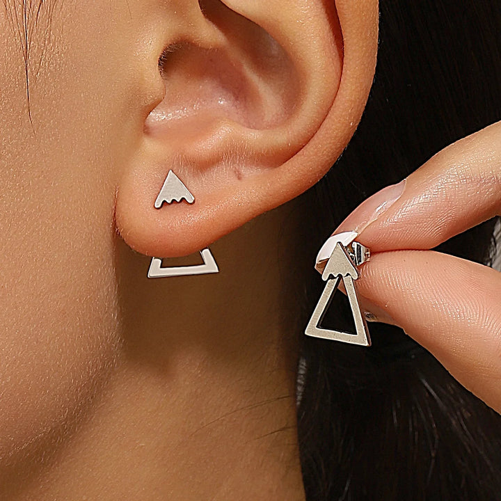 Levoire | Boucles Géométriques Acier Inoxydable 2057