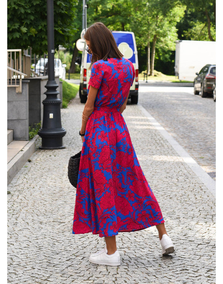 Levoire | Élégant Et Confortable Robe À Fleurs