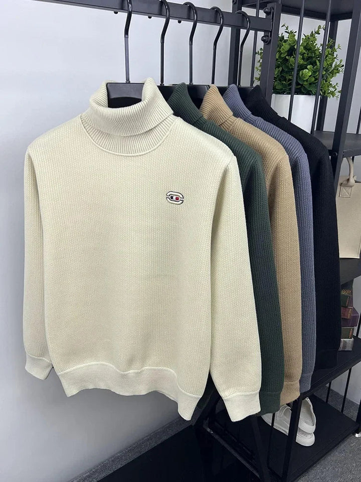 Levoire | Pull Col Roulé Luxueux Pour Homme