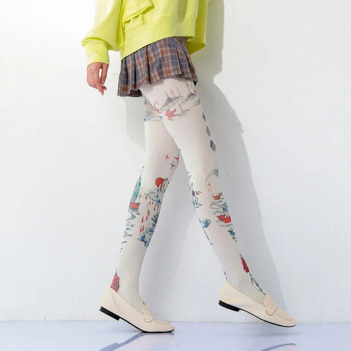 Levoire | Peinture Rétro Imprimée Collants