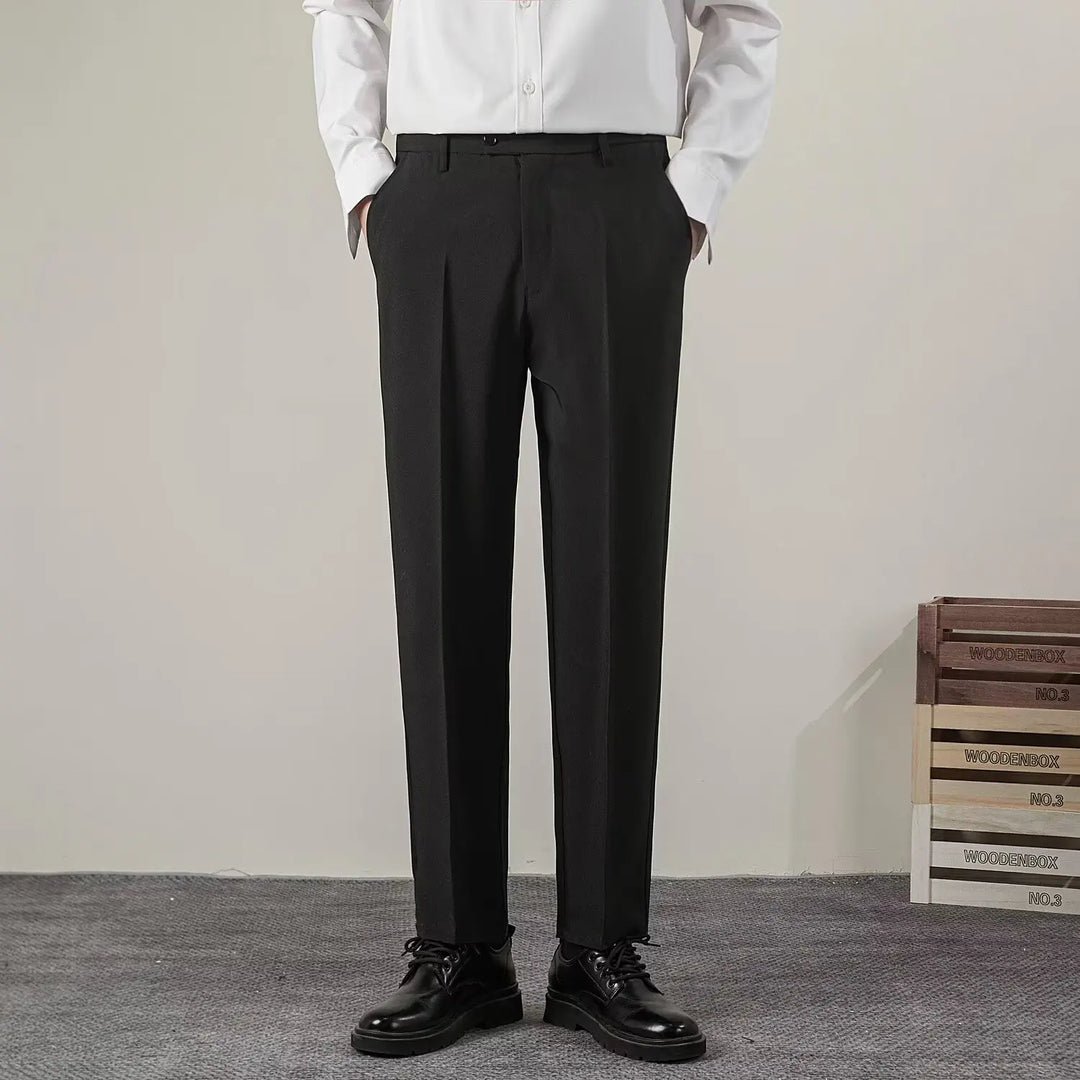 Levoire | Pantalons Décontractés Élégants Pour Hommes Noir