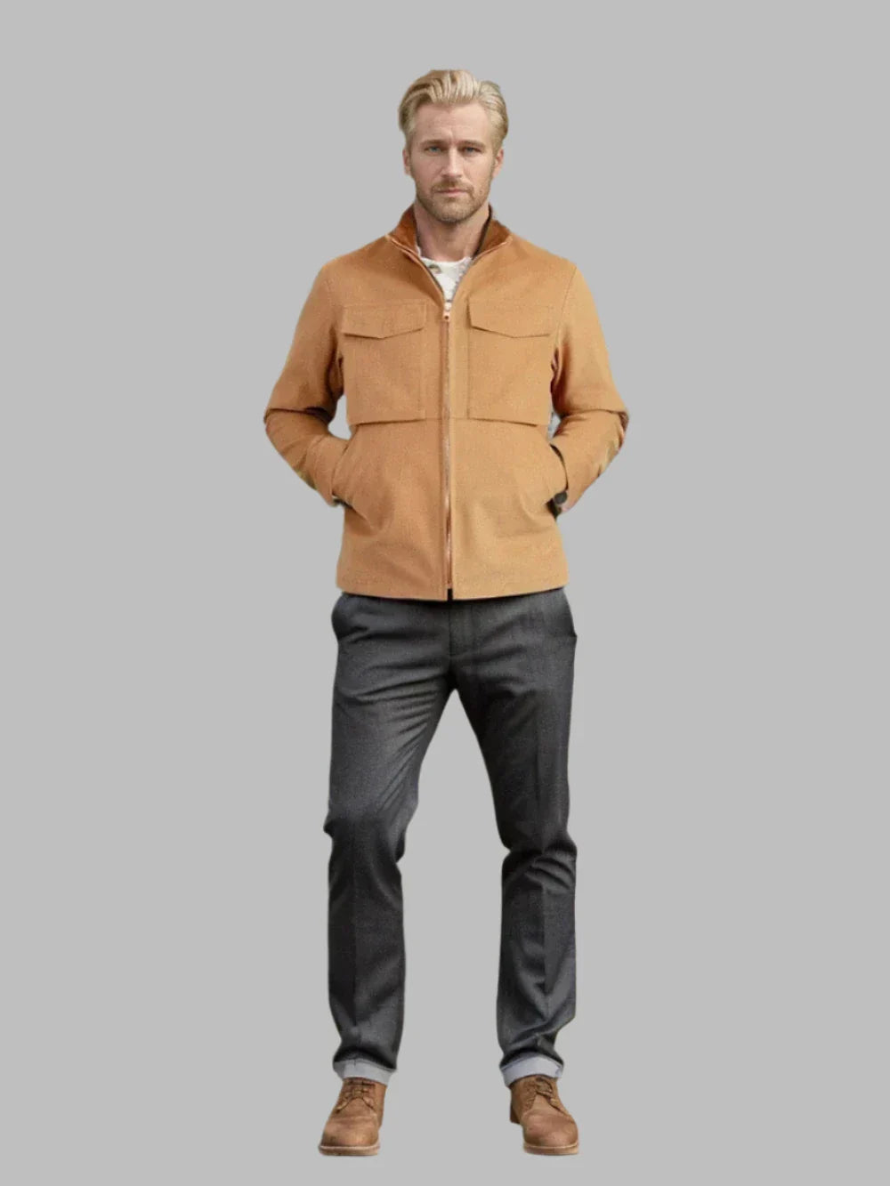 Levoire | Chic Veste Pour Hommes Avec Plusieurs Poches