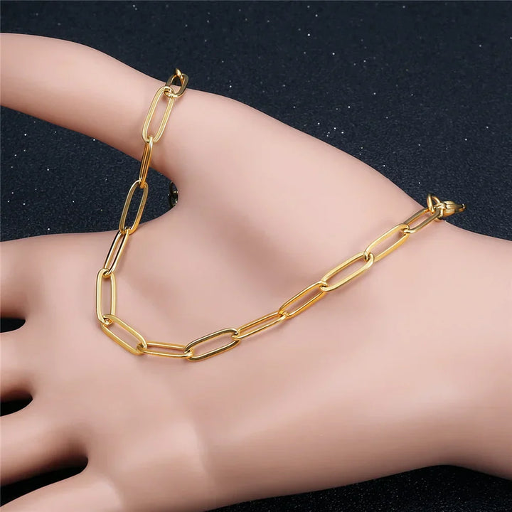 Levoire | Bracelet Paperclip Doré