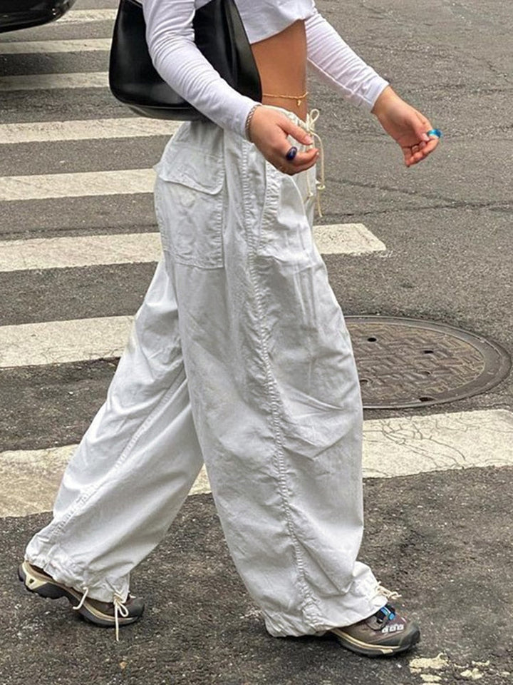 Levoire | Pantalon De Jogging Élégant Et Stylé Pour Femmes Blanc 1