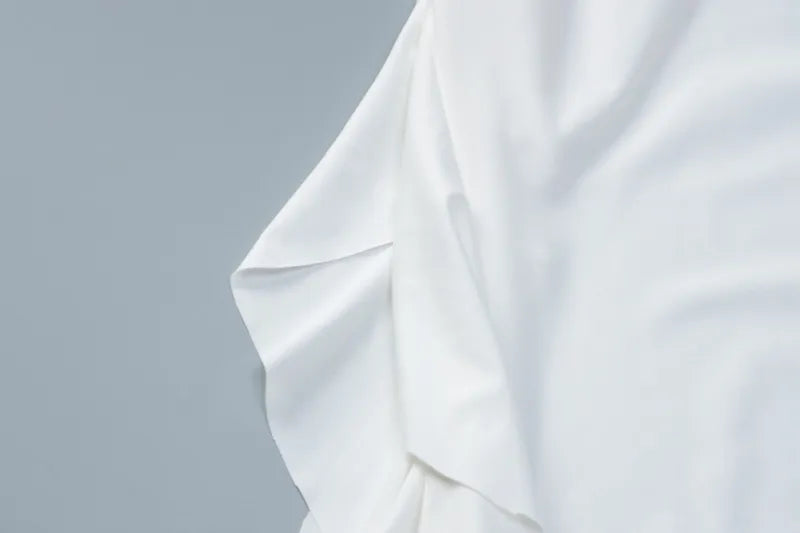 Levoire | Robes Maxi À Fente Haute Froncées