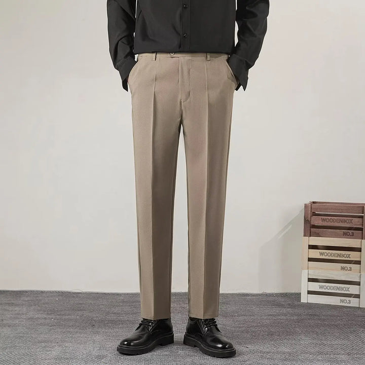 Levoire | Pantalons Décontractés Élégants Pour Hommes Hellebraun