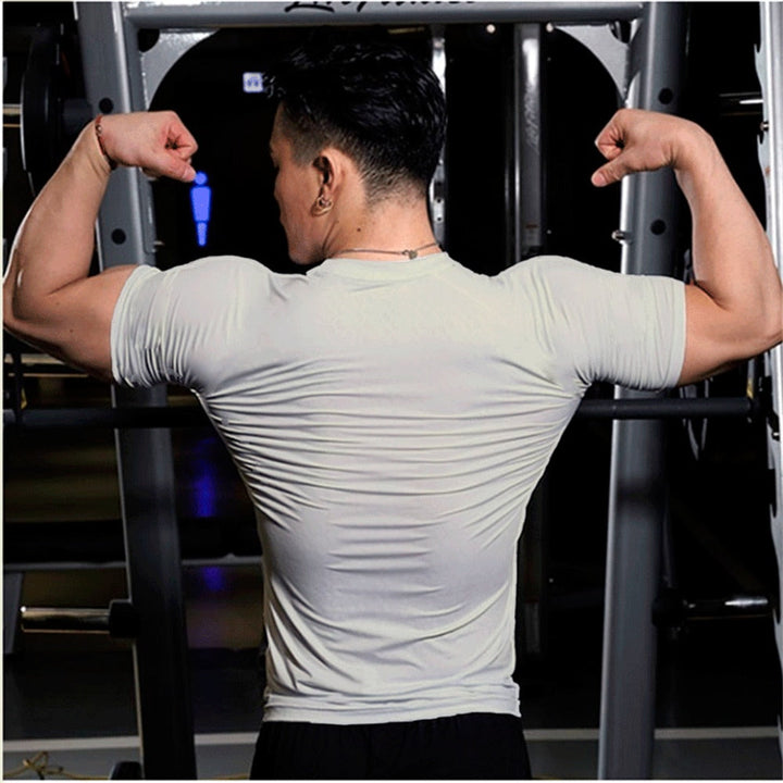 Levoire | T-Shirt De Fitness À Manches Courtes Pour Hommes Élégant Et Confortable Pour L'Entraînement