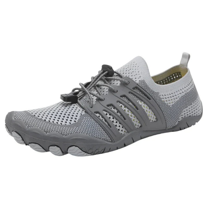 Levoire | Chaussures De Randonnée Barefoot Ergonomiques Pour Femmes Et Hommes Gris