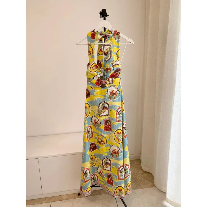 Levoire | Robe Maxi Bohème Sans Manches