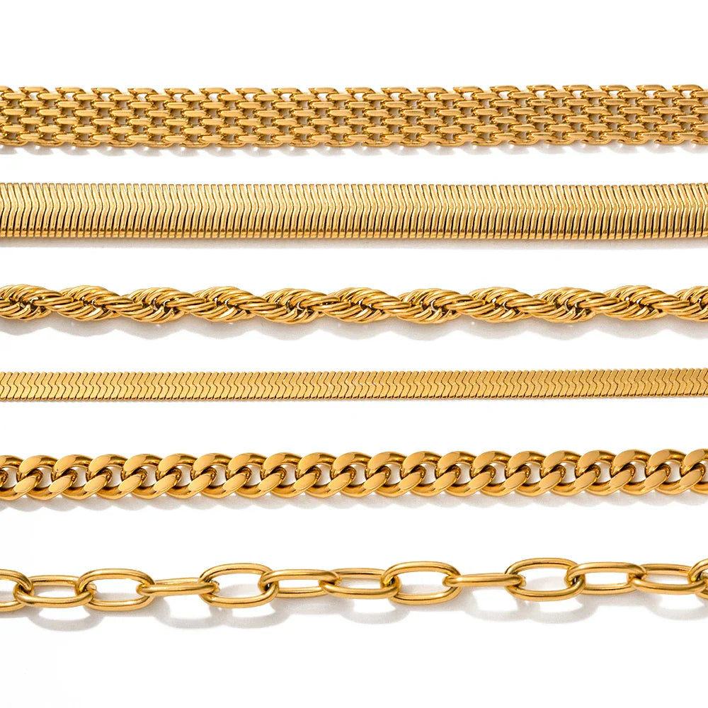 Levoire | Bracelet En Acier Doré