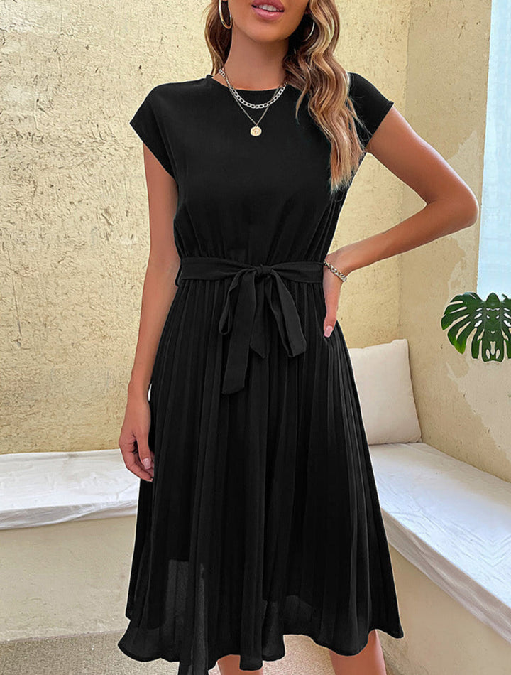 Levoire | Robe Mini Aérée Plissée Pour Femmes