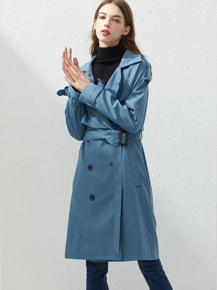 Levoire | Manteau avec boutons et ceinture
