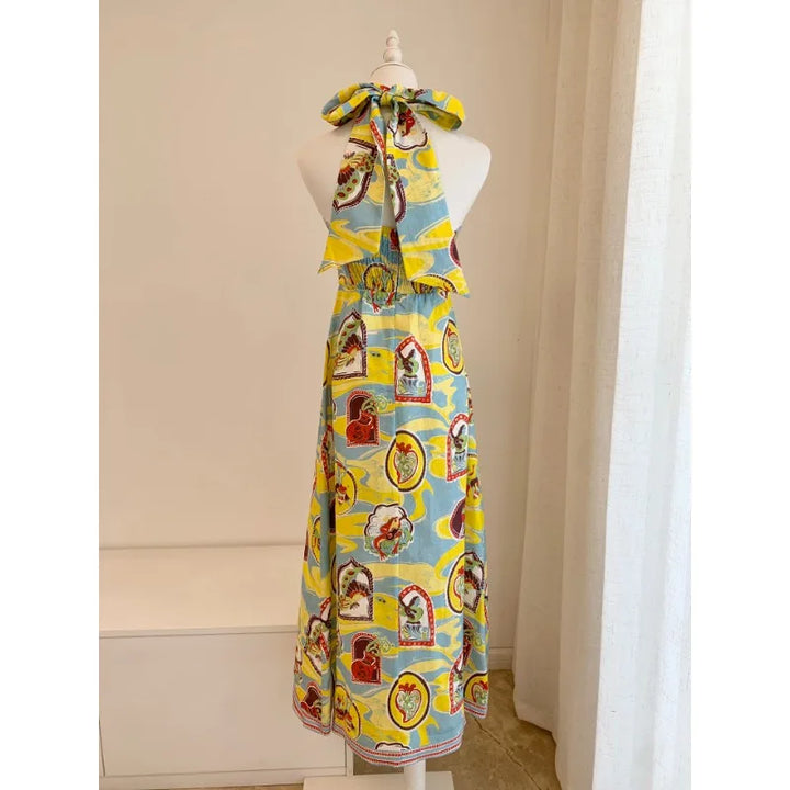 Levoire | Robe Maxi Bohème Sans Manches