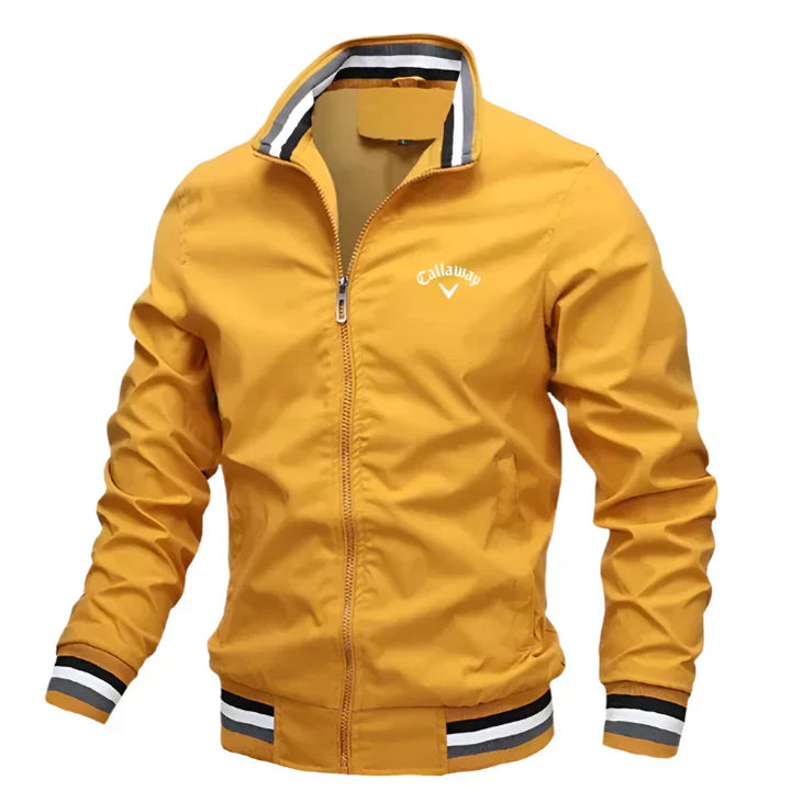 Levoire | I Veste Zippée Décontractée Jaune