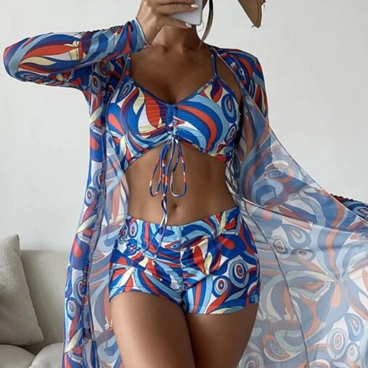 Levoire | Maillot De Bain Tankini D'Été Bleu marine