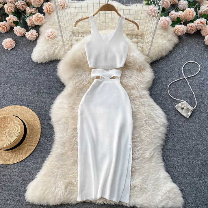 Levoire | Robe de mode pour femmes Blanc Une taille