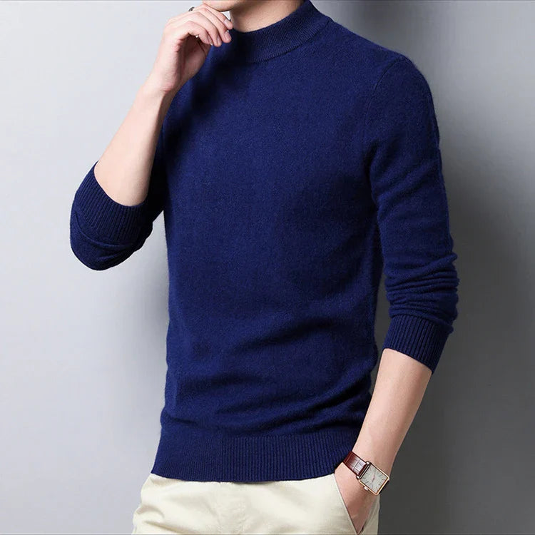 Levoire | Pull Élégant Pour Hommes Pour Occasions Formelles Bleu