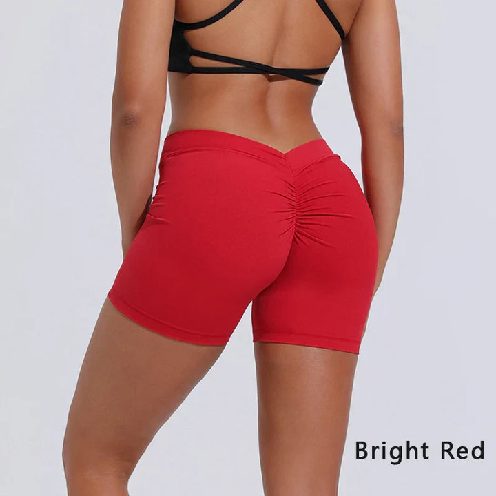 Levoire | Short Yoga V-Dos Rouge vif